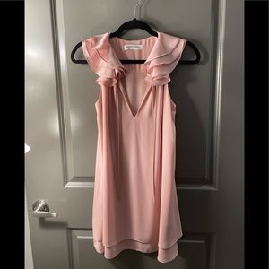 Amanda Uprichard Belle Dress in Dusty Rose. Size XS